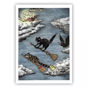 Настенный принт Kasamanis "The Bad Luck Gang"