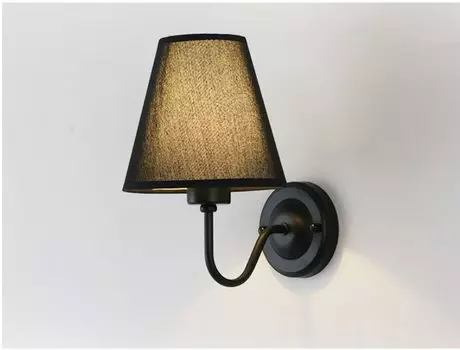 Настенный ретро-светильник HZZKZZ E27, белый/черный