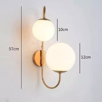 Настенный светильник ADELIER золотой