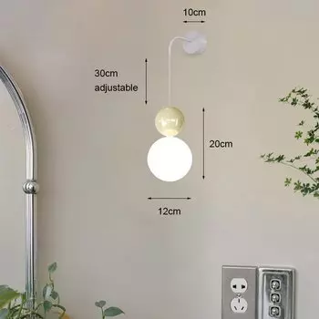 Настенный светильник BANMENG кремовый