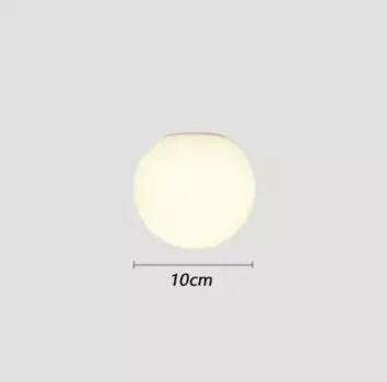 Настенный светильник Blonche стеклянный белый