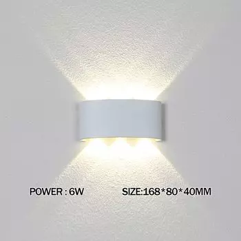 Настенный светильник EE белый/черный 2Вт-12Вт