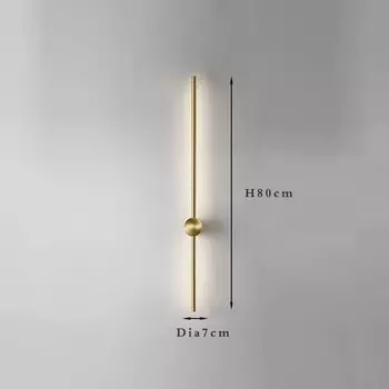 Настенный светильник FUMI LIGHTING FM89150-230 золотой/черный