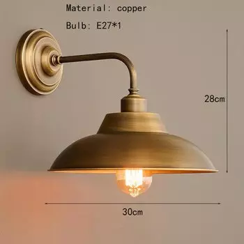 Настенный светильник IWP белый керамический E27