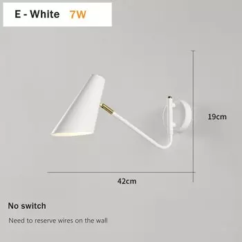 Настенный светильник khelse черный железный E27