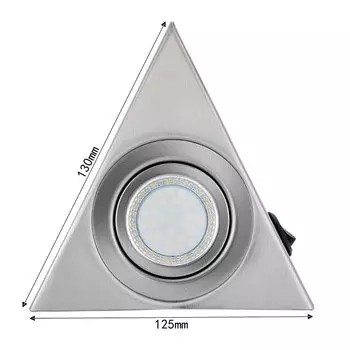 Настенный светильник ksdligh треугольный из нержавеющей стали