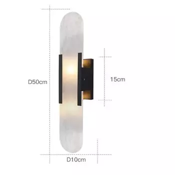 Настенный светильник LASHA из мрамора