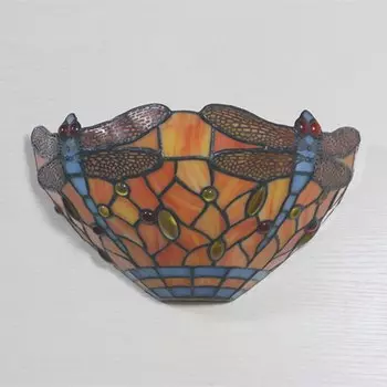 Настенный светильник Marmenkina Tiffany стекло E14 110-240V