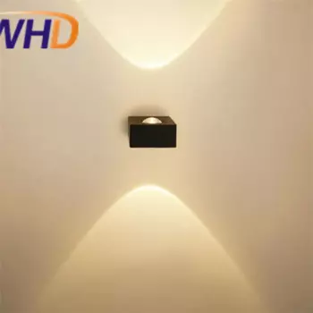 Настенный светильник, светодиодный, алюминиевый