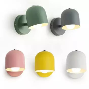 Настенный светильник в европейском стиле для гостиной, дома, лофта, декор кровати, прикроватные настенные зеркальные светильники, современный светодиодный светильник для ванной комнаты E27