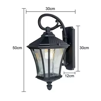 Настенный светильник wecus черный/бронзовый