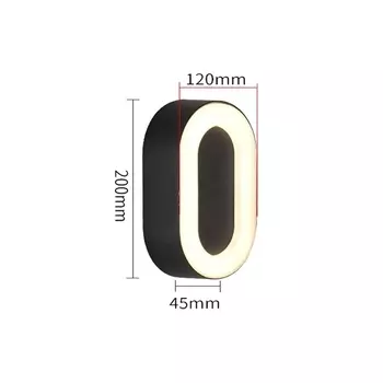 Настенный светильник wecus теплый белый