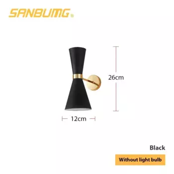 Настенный светильник WLGNM черный/белый 5Вт