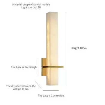 Настенный светильник ZISIZ медный