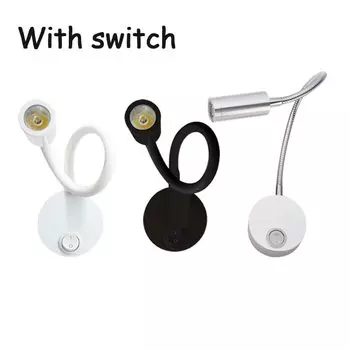 Настенный светодиодный светильник KAISANXINYI 3Вт черный