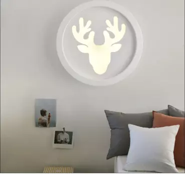 Настенный светодиодный светильник в скандинавском стиле, прикроватная лампа для детской, балкона, коридора, лестницы, креативный простой светодиодный светильник ZA9142