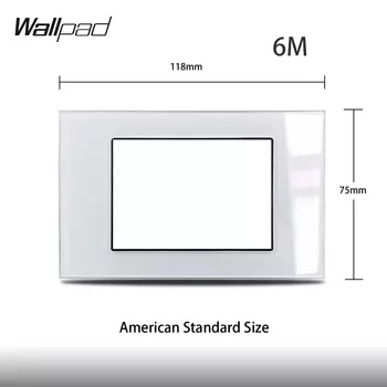 Настенный выключатель BR Израиль US, сделай сам, искусственная занавеска, 1, 2, 3, 4 клавиши, итальянский, Бразилия, настенная панель с USB-выходом для рамки 118