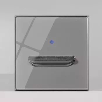 Настенный выключатель KAMANNI из закаленного стекла 1-3 клавиши