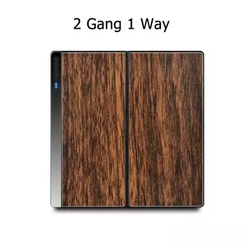 Настенный выключатель SANDIY коричневый 86 тип 1/2/3/4 gang