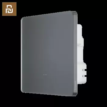 Настенный выключатель Xiaomi Linptech QT1 BLE Mesh, Bluetooth, 1/2/3/4 клавиши, сенсорный датчик, светодиодные выключатели света, работает с приложением Mijia Smart Home