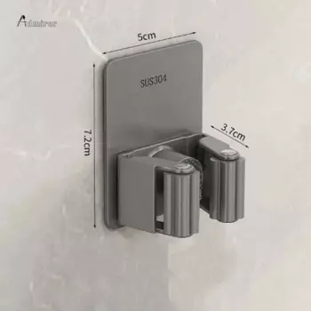 Настенный зажим для швабры MOONBIFFY