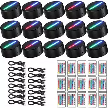 Настольная 3D лампа 16 цветов