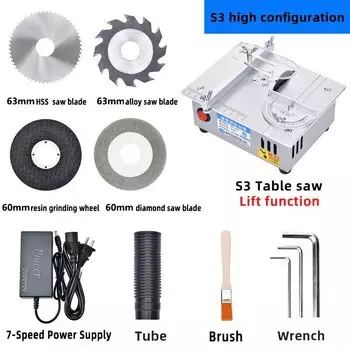 Настольная электропила 96 Вт Alumium Alloy