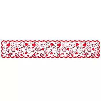 Настольная дорожка YOMDID CN Рождественский красный