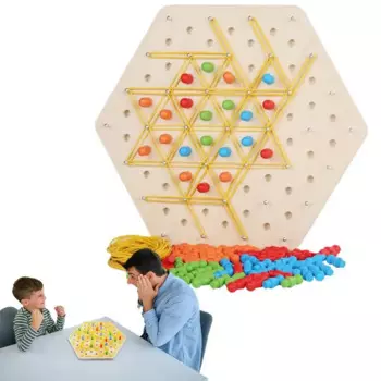 Настольная игра Triggle, треугольный колышек, игры-головоломки, стратегия-головоломка, дорожная игра, обучающие и развивающие игрушки для дней рождения