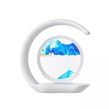 Настольная лампа ICSATMA Quicksand синяя