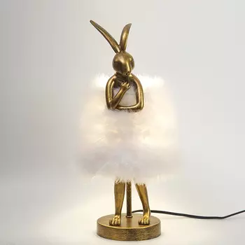 Настольная лампа кролик LZPZ RUI