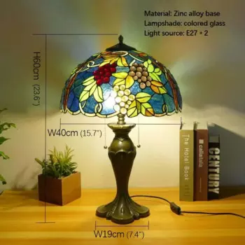 Настольная лампа OUFULA Tiffany