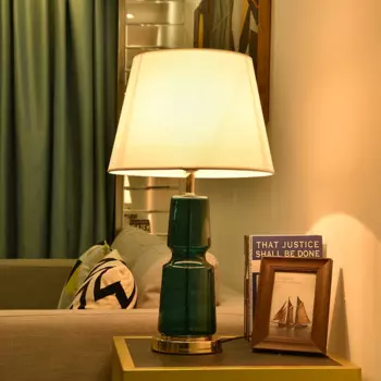 Настольная лампа с абажуром, 110 В, 220 В