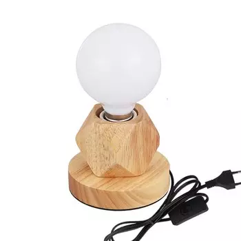 Настольная лампа XINYANSEE деревянная ретро