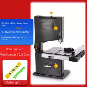 Настольная ленточная пила, 8 дюймов, 9 дюймов, 85/89 мм, 350/550 Вт, 220 В