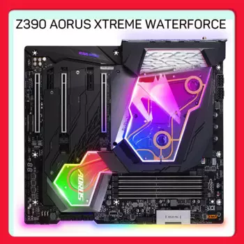 Настольная материнская плата для Giga-byte LGA1151 DDR4 128 ГБ E-ATX Z390 AORUS XTREME WATERFORCE