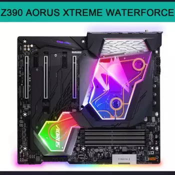 Настольная материнская плата для Gigabyte LGA1151 DDR4 128 ГБ E-ATX Z390 AORUS XTREME WATERFORCE