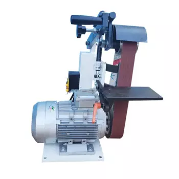 Настольная промышленная небольшая абразивная ленточная машина «сделай сам», электрическая металлическая шлифовальная машина, многофункциональная абразивная лента, шлифовальная машина для ножей