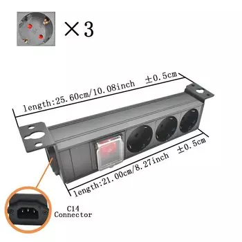 Strider Rui Беспроводная настольная розетка PDU 16A 4000W