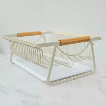 Настольная железная сушилка для посуды в японском стиле
