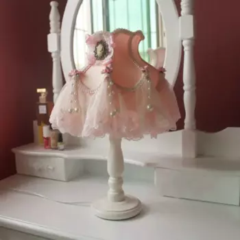 Настольная лампа WINZSC тканевая