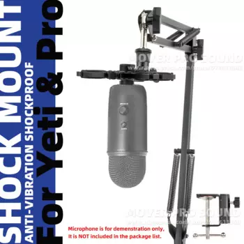 Настольный держатель для микрофона с вибрацией для Blue Yeti Pro