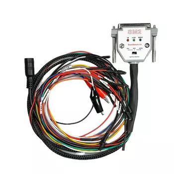 Настольный кабель Sm2 Pro с 3 светодиодными лампами для SM2 PRO + J2534 VCI, для чтения, записи, ECU BATT VCC