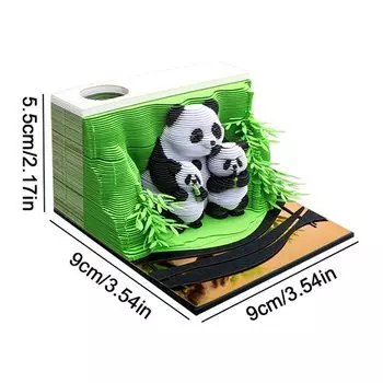 Настольный календарь N2HAO 2025 с пандой