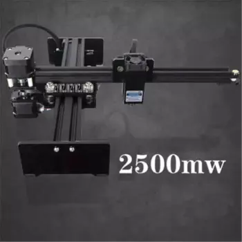 Настольный лазерный гравировальный станок DK2.0 высокой точности для DIY нанесения логотипа маркировочная машина 12 в 2500 мвт/4000 МВт/5000 МВт (17*21 см)