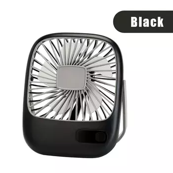 Настольный складной вентилятор Xiaomi, светодиодный цифровой дисплей, перезаряжаемый через USB, свежие цвета, портативный регулируемый электрический вентилятор для офиса и спальни