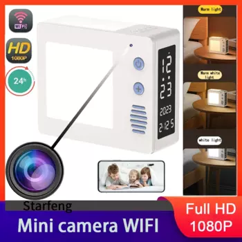 Настольный телефон, Беспроводная мини-камера, 1080P, Wi-Fi, ночное видение