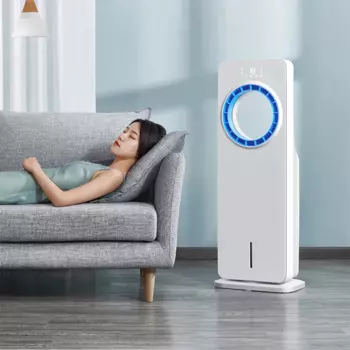 Настольный вентилятор с водяным охлаждением и распылителем, бесшумный цветной вентилятор с водяным охлаждением, ночсветильник 20 Вт