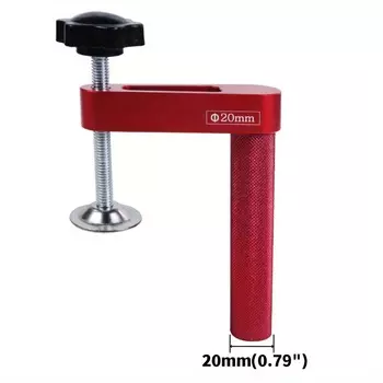 Настольный Зажим Для Деревообработки 19 Мм/20 Мм Для Собак, Фиксированный Зажим Из Алюминиевого Сплава