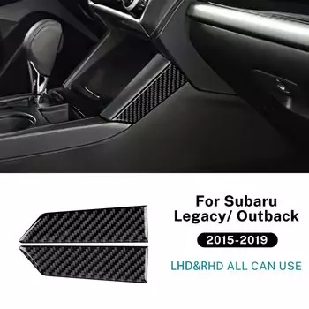 Настоящая мягкая наклейка из углеродного волокна для Subaru Legacy Outback 2015 2016 2017 2018 LHD RHD Автомобильная фотопанель